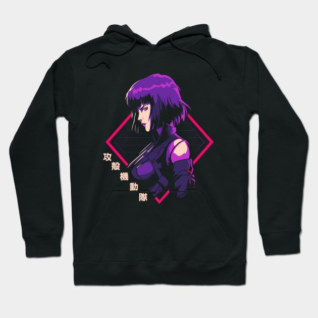 GITS - Major Motoko Hoodie by NeonOverdrive